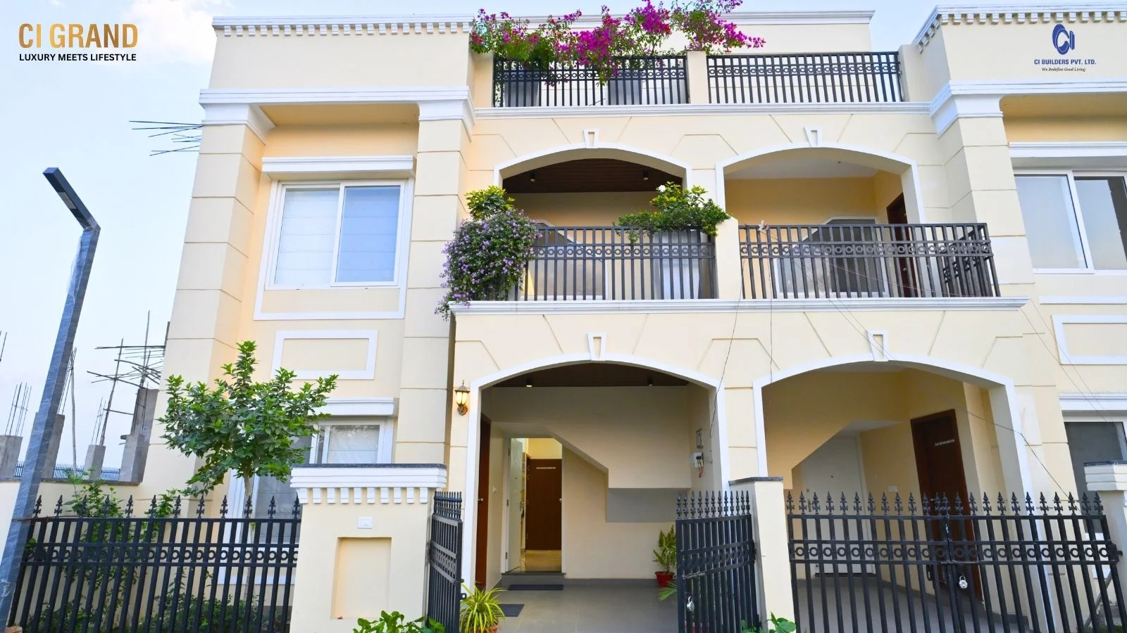 Completed CI Builders residential development